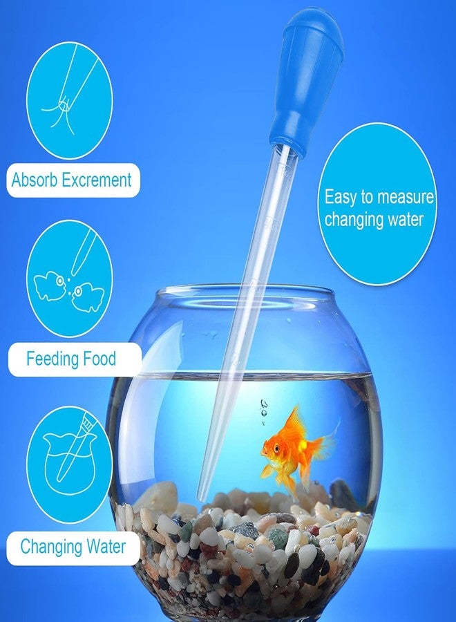 VAYINATO® 30ml (Blue) Transparent Aquarium Manual Water Changer, Dropper, Waste Remover and Gravel Cleaning Straw | Aquarium Clean Pipette Dropper by Petzlifeworld - Image 3